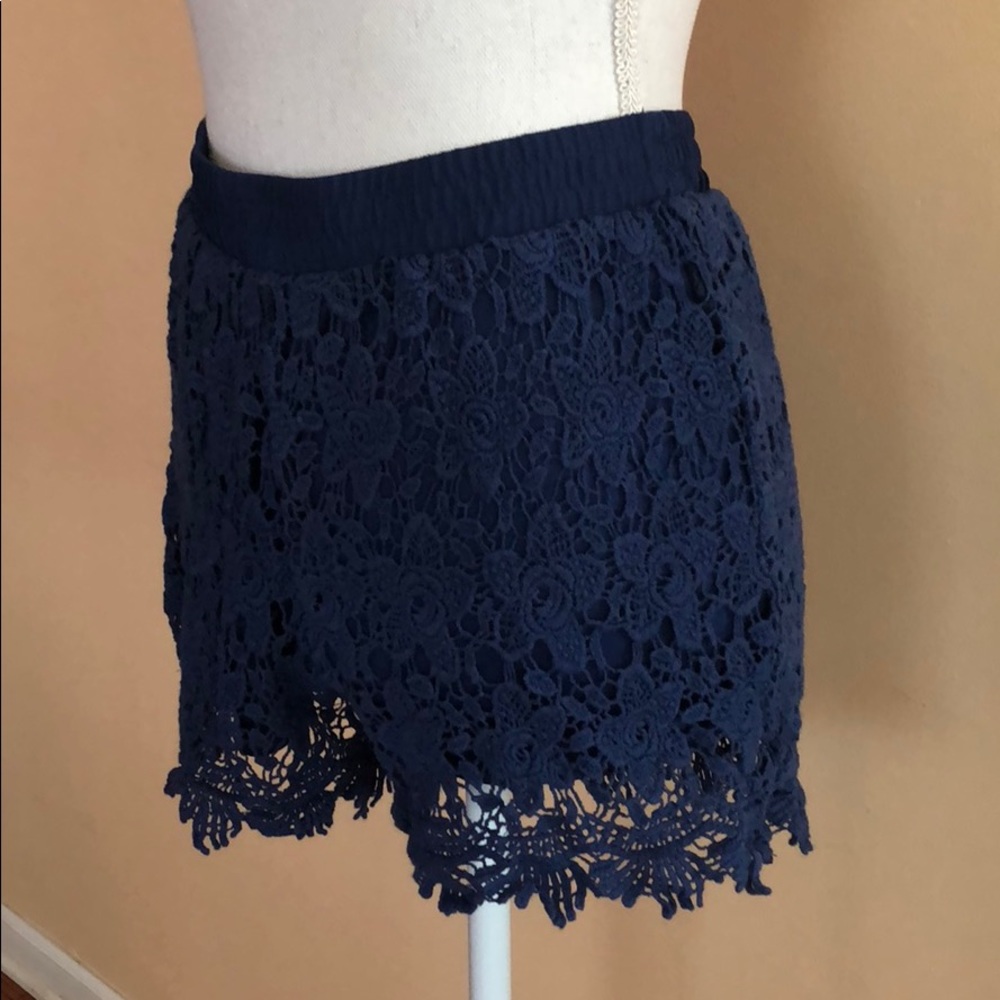 Navy shorts
